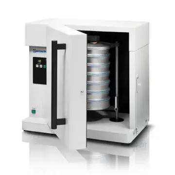 RETSCH AS 200 tap Elek Sarsma Cihazı - 20 µm–25 mm, yatay dairesel ve vurmalı hareket