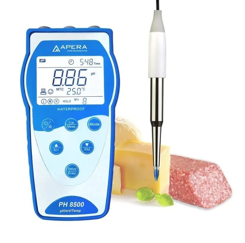 Apera PH8500-SS Gıda Tipi pH Metre – GLP ve USB