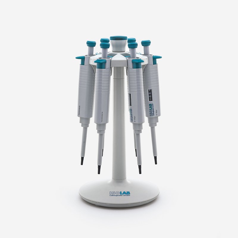İSOLAB 006.11.005 mikropipet standı - karosel (1 adet)