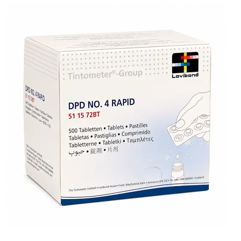 Lovibond	DPD No.4 Rapid Tablet 500 Adet