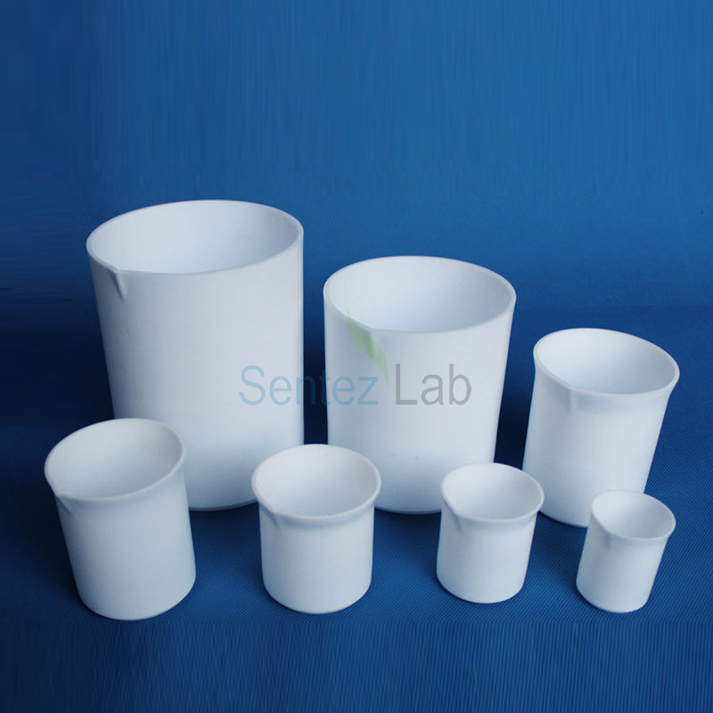 Lp İtaliana PTFE Teflon Beyaz Beher  1000 ml 1 Adet