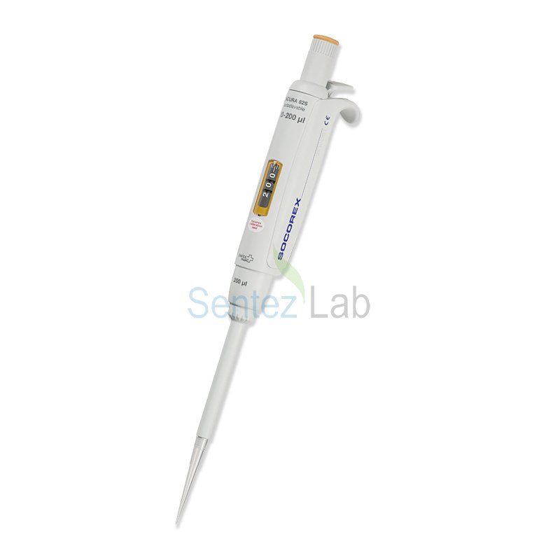 Socorex Acura® Manual 825 20-200 Ul Ayarlanabilir Micro Otomatik Pipet