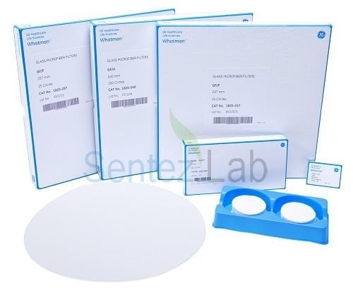 Grade 2 Qualitative Filter Paper, Standard, 125mm Circle, 100/Pk Metilen Mavisi Deneyi için