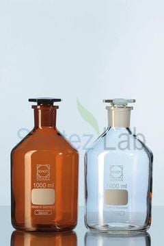 Miyar Şişesi,Dar Boyun,Cam Kapak,amber, 250 Ml