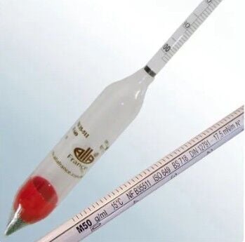 Alla France Hidrometre – M50-SP, 0,950–1,000 g/mL