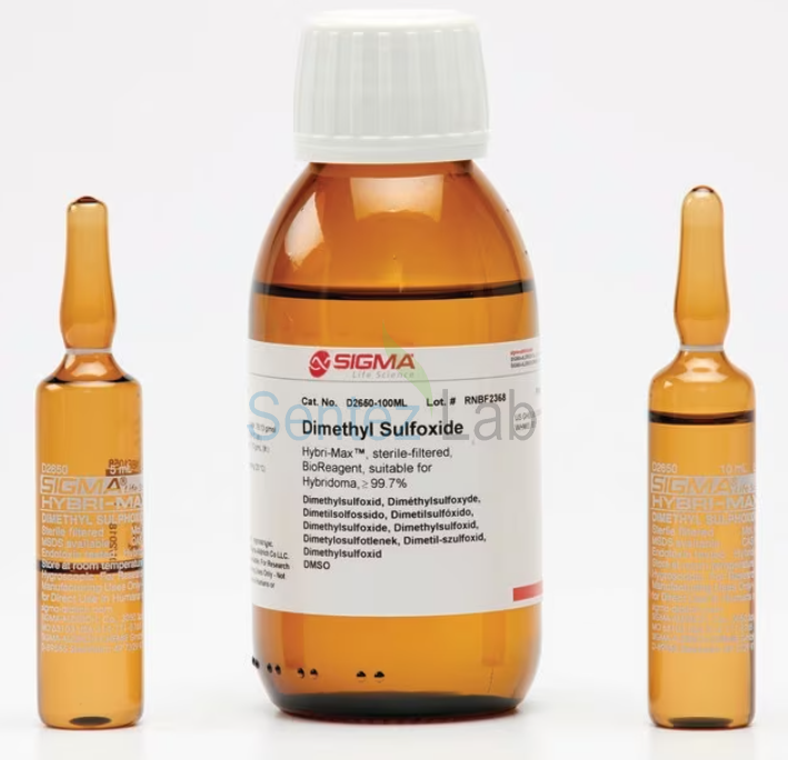 Sigma Aldrich Dimethyl sulfoxide Hybri-Max™, sterile-filtered, BioReagent, suitable for hybridoma ≥99.7% Cas 67-68-5 100 ml