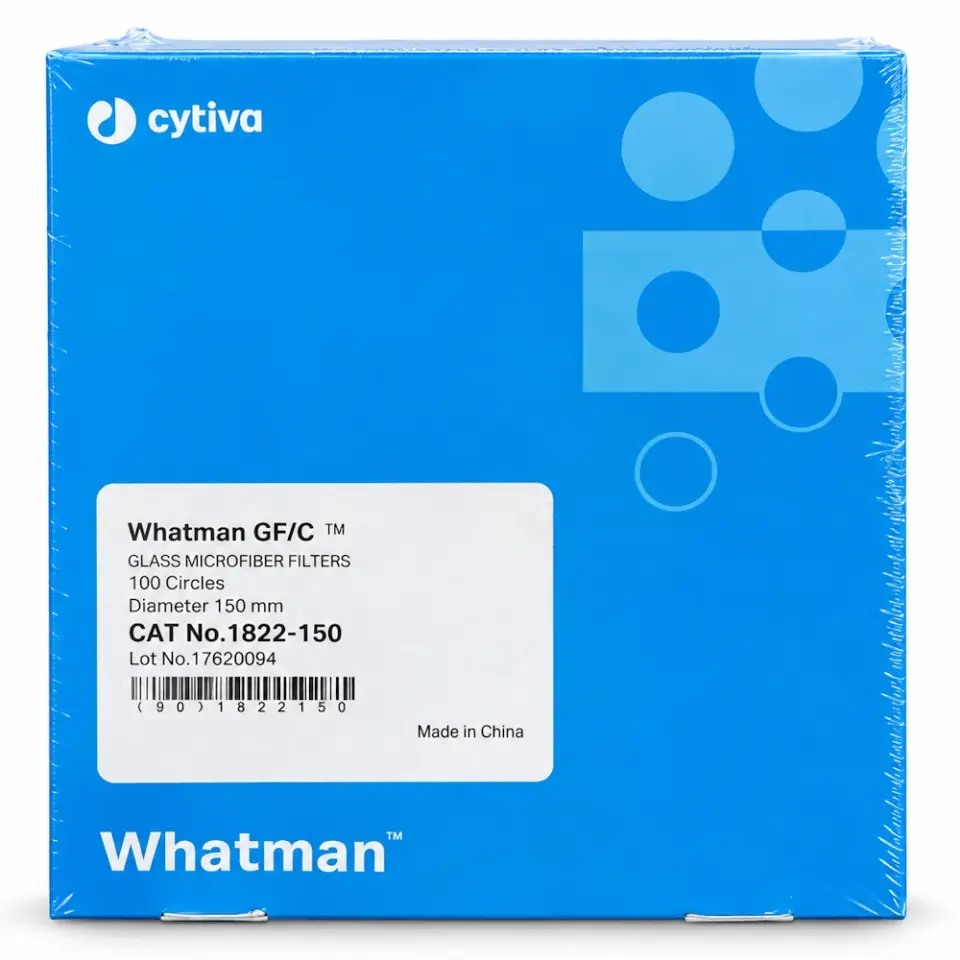 Whatman 1822-150 Grade GF/C Cam Mikrofiber Filtre - Ø 150 mm, 1,2 µm, 100 Adet