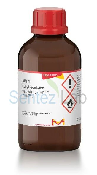 Sigma Aldrich Ethyl acetate suitable for HPLC ≥99.7% Cas 141-78-6  2,5 Litre