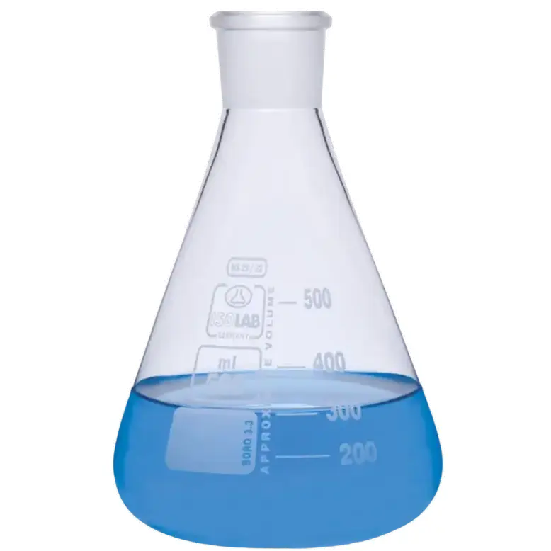 ISOLAB  Erlen - Cam - Şilifli - 500 Ml - Ns29/32