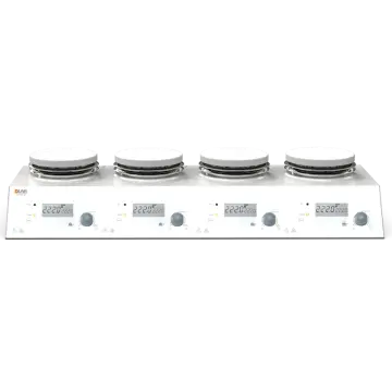 DLAB MS-H280-S4 4 Bölmeli Isıtıcılı Manyetik Karıştırıcı  4×3 L