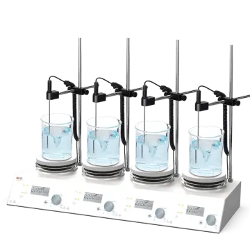 DLAB MS-H280-S4 4 Bölmeli Isıtıcılı Manyetik Karıştırıcı  4×3 L