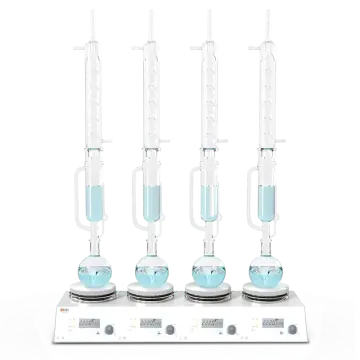 DLAB MS-H280-S4 4 Bölmeli Isıtıcılı Manyetik Karıştırıcı  4×3 L