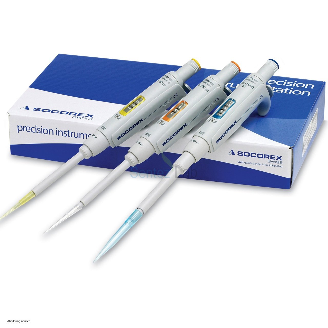 SOCOREX Acura® manual 825 10-100 µL Ayarlanabilir micro Otomatik Pipet
