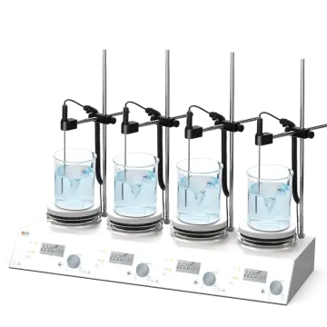 DLAB MS-H280-S4 4 Bölmeli Isıtıcılı Manyetik Karıştırıcı  4×3 L - Sıcaklık Probu ile
