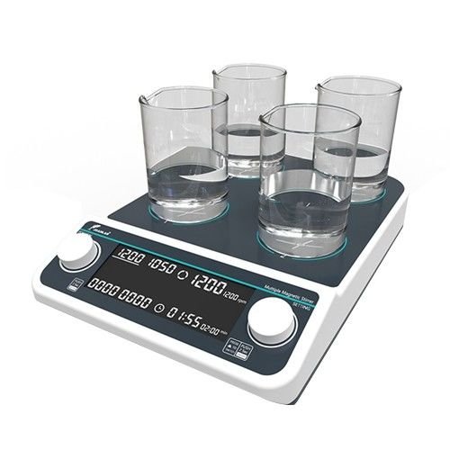 JOANLAB MMS4PRO 4 Bölmeli Manyetik Karıştırıcı 50... 1500 rpm / 4 x 500 mL
