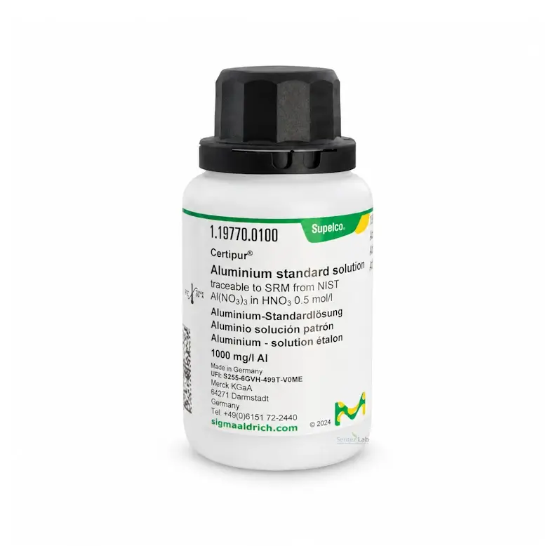 Merck 119770 Aluminium Standard Solution Traceable
 100 Gr