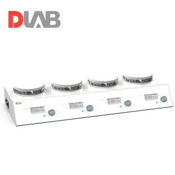DLAB MS-M-S4 4 Bölmeli Dijital Manyetik Karıştırıcı 4×3 L, LCD, 1500 rpm