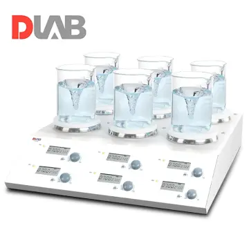 DLAB MS-M-S6 6 Bölmeli Dijital Manyetik Karıştırıcı 6×3 L