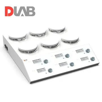 DLAB MS-M-S6 6 Bölmeli Dijital Manyetik Karıştırıcı 6×3 L