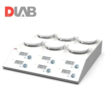 DLAB MS-M-S6 6 Bölmeli Dijital Manyetik Karıştırıcı 6×3 L