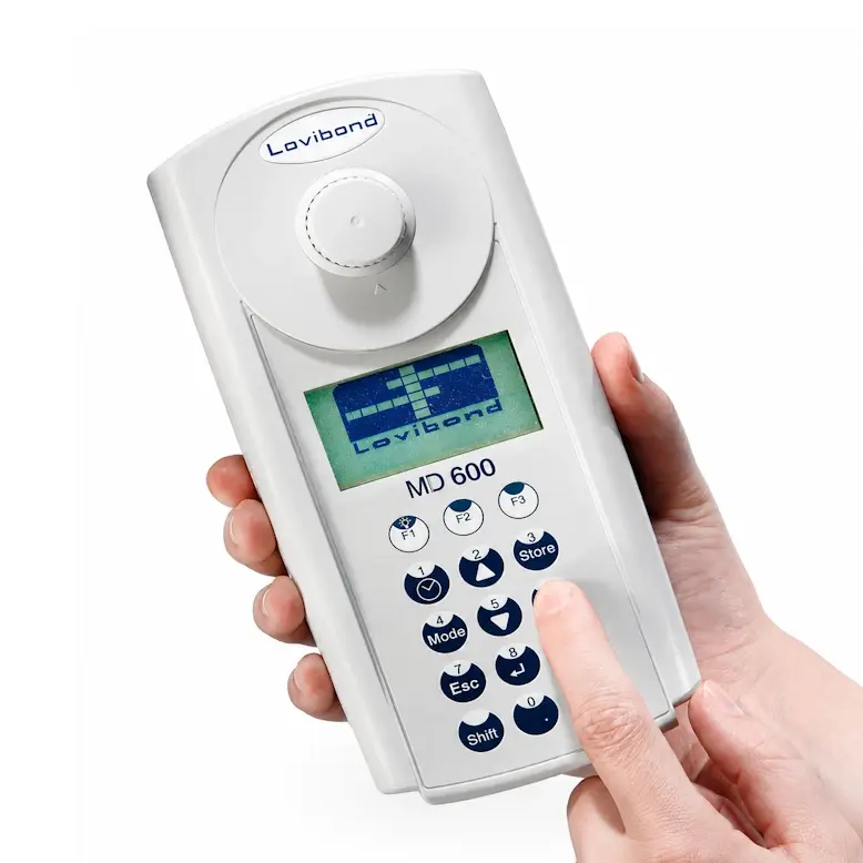 Lovibond MD 600 Fotometre Silika ve Klor Ölçüm Cihazı 120 Parametreli