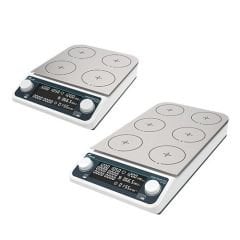 JOANLAB MHS6Pro 6 Bölmeli Isıtıcılı Manyetik Karıştırıcı - 6 x 500 mL Kapasiteli, 50-1500 rpm, RT–120°C