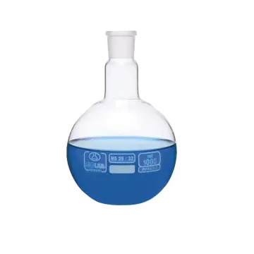 ISOLAB  Balon - Cam - Dibi Düz - Şilifli - 100 Ml - Ns29/32