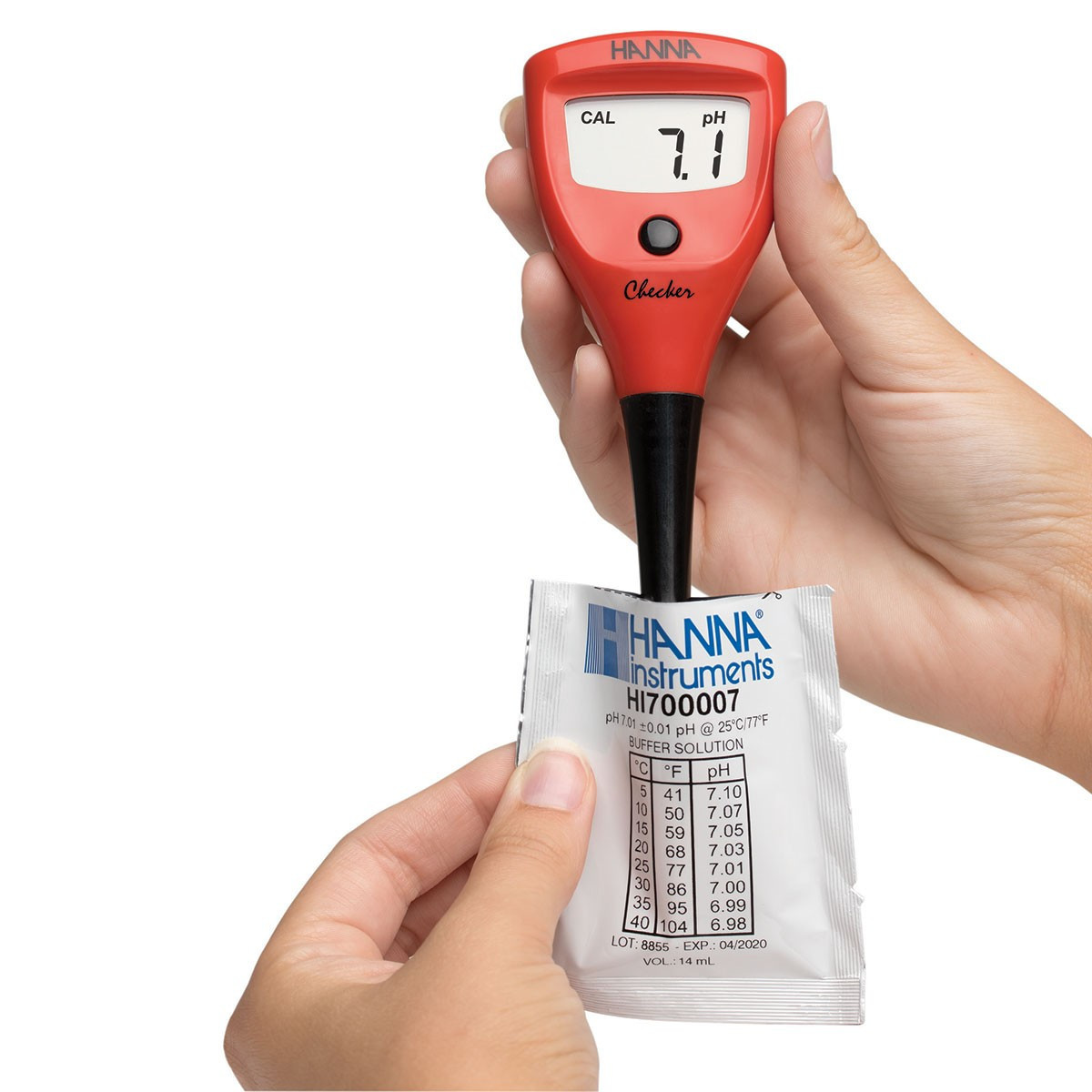 HANNA HI98103 Checker® pH Tester Cep Tipi pH Metre  0.0... 14.0 pH