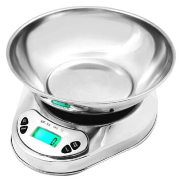 Desis KFS-S3 Paslanmaz Mutfak Terazisi 5 Kg 1 Gr