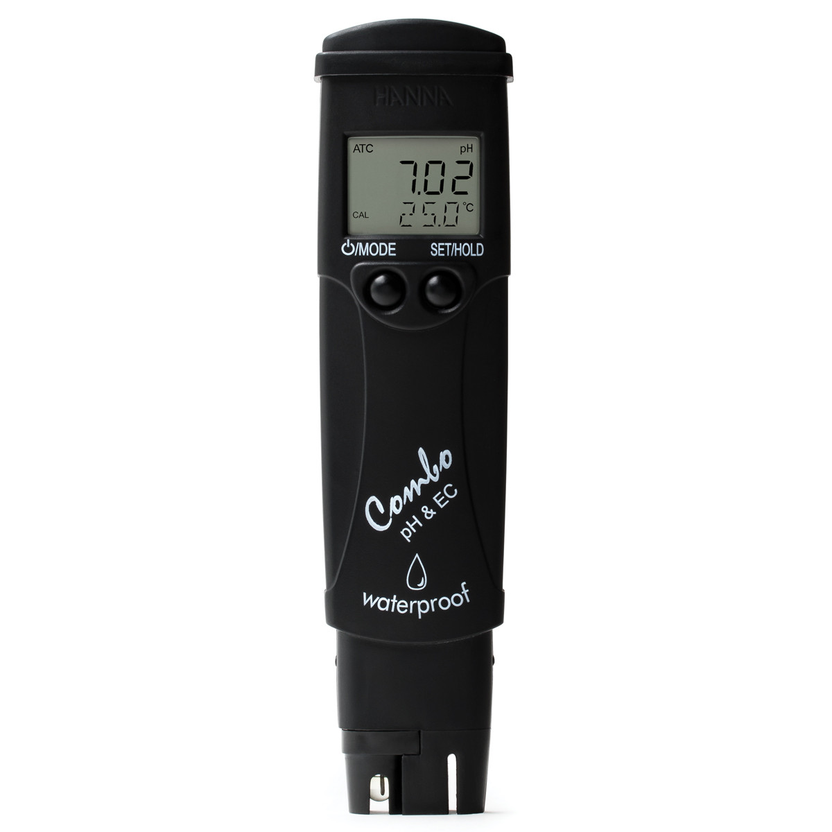 HANNA HI98130 Combo Cep Tipi pH/EC/TDS Ölçer Waterproof 0.0... 14.0 pH / 0... 20.00 mS/cm
