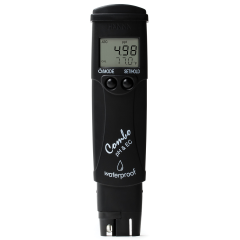 HANNA HI98130 Combo Cep Tipi pH/EC/TDS Ölçer Waterproof 0.0... 14.0 pH / 0... 20.00 mS/cm