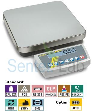 KERN DS 8K0.05 Hassas Terazi 8100 gr - 0,05 gr