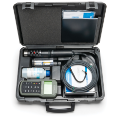 HANNA HI98194 Multiparametre Ölçer pH / ORP / EC / TDS / Tuzluluk / DO / Basınç / Sıcaklık Su Geçirmez Ölçüm Cihazı 4 m Kablo ile