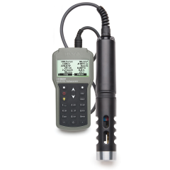HANNA HI98194 Multiparametre Ölçer pH / ORP / EC / TDS / Tuzluluk / DO / Basınç / Sıcaklık Su Geçirmez Ölçüm Cihazı 4 m Kablo ile