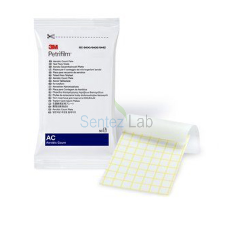 3M™ 06400 Petrifilm™ Toplam Canlı (Aerobic) Sayım Plakası