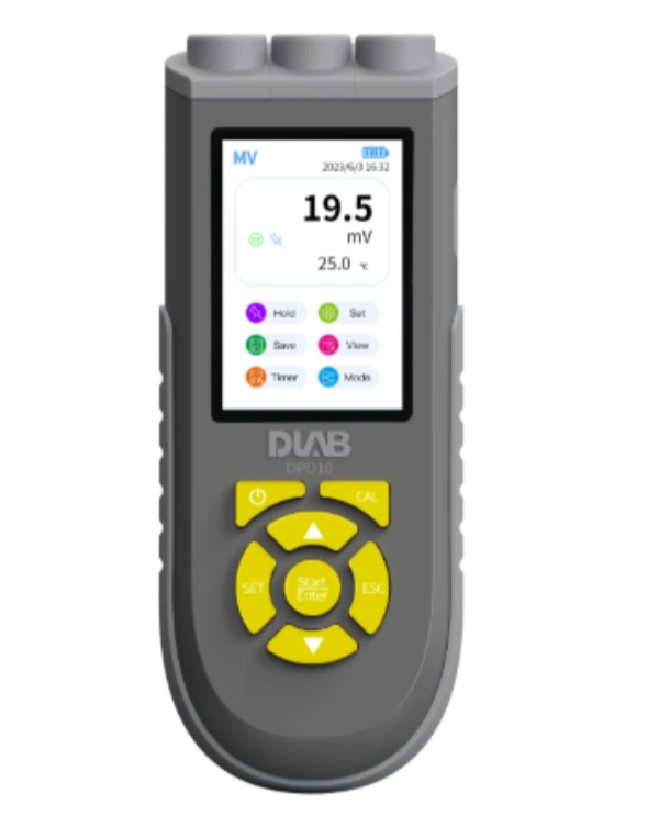 DLAB DPO10 Taşınabilir pH / ORP Metre | Renkli Ekranlı Profesyonel Ölçüm Cihazı