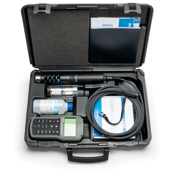 HANNA HI98195 Çok parametreli pH / ORP / EC / Basınç / Sıcaklık Ölçüm Cihazı
