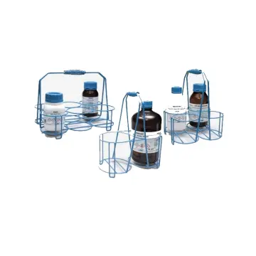 ISOLAB  Şişe Sepeti - Tel - 1000 Ml Şişeler İçin