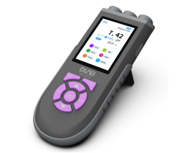 DLAB DPCD10 Taşınabilir pH / İletkenlik / Çözünmüş Oksijen (DO) Metre | Renkli Ekranlı Polarografik Ölçüm Cihazı