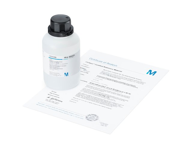 MERCK 109141 Sodium hydroxide solution c(NaOH) = 0.1 mol/l (0.1 N) Titripur® Reag. Ph Eur,Reag. USP
