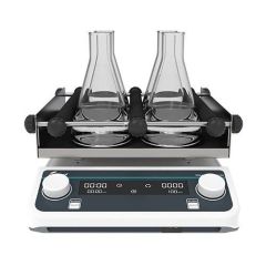 JOANLAB LS-40PRO Sabit Çalışma Plakalı Dijital Doğrusal ve Piston Sallanma Hareketli Çalkalayıcı 40... 200 rpm / 5 kg / 20 mm