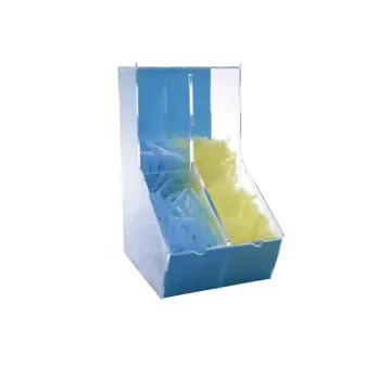 ISOLAB  Dispenser Kutusu - Akrilik - İki Bölmeli