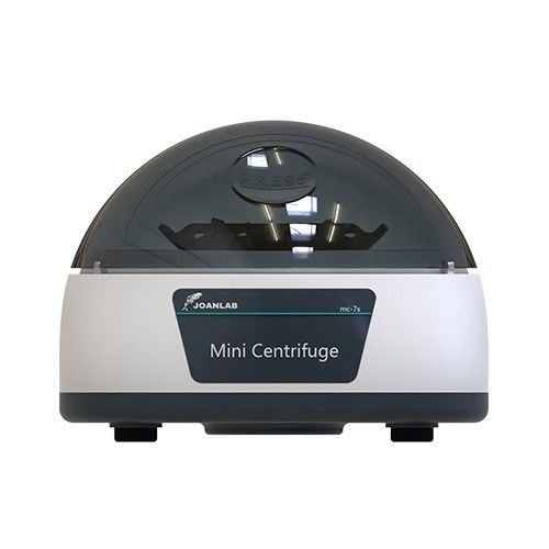 JOANLAB MC-4/7S Mini Santrifüj 4000/7000 rpm / 1080/3286xg / 12 x 0,2/0,5/1,5/2 mL Mikro Tüp + 4 x 0,2 mL 8'li PCR Şeridi + 12 x 0,5/1,0 mL Mikro Kan Tüpü / 25 W