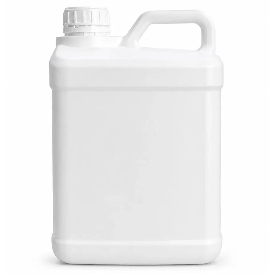 Polietilen HDPE Bidon 5 Litre Vidalı Kapaklı 50 mm 1 Adet - Kimyasal Şişesi