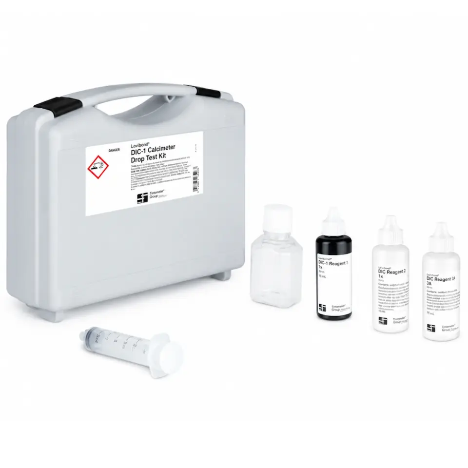 Lovibond AF417 QAC Mini Kit Kuaterner Amonyum Bileşikleri (QAC) Damla Test Kiti 60–2000 mg/L