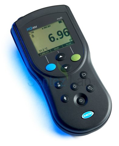 Hach HQ40D Çift Kanallı Multimetre LDO Çözünmüş Oksijen Elektrodu 5 Metre Kablolu