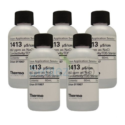 Orion 011007 Conductivity Standards and Solutions 1413μS/cm (İletkenlik Standartı) 5x60 mL