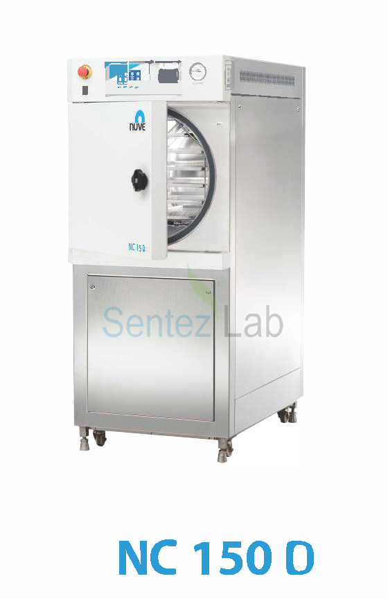 Nüve NC 150D Yatık Tip Buharlı Sterilizatörler (Otoklavlar)