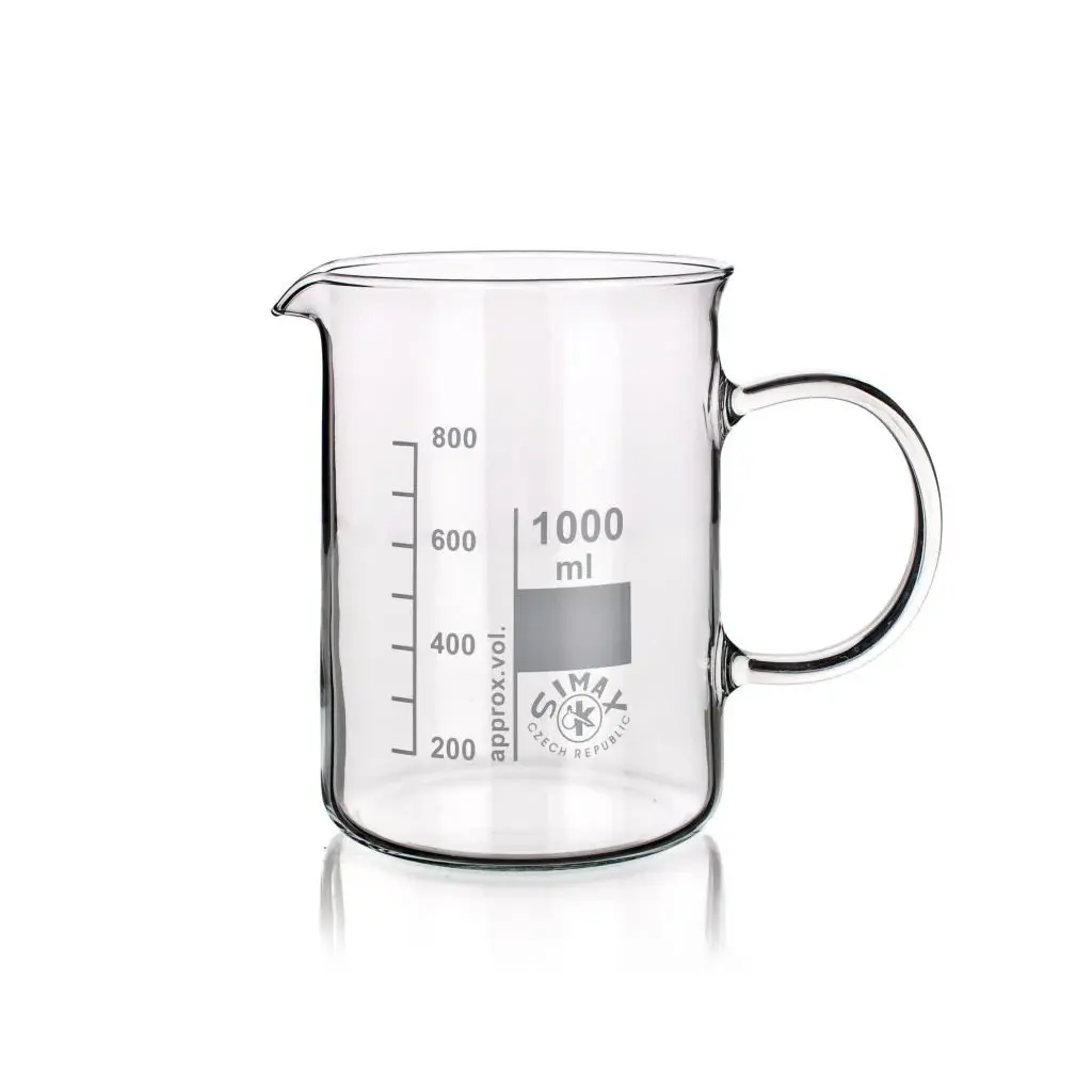 Cam Kulplu Beher 1000 ml