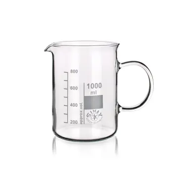 Cam Kulplu Beher 1000 ml